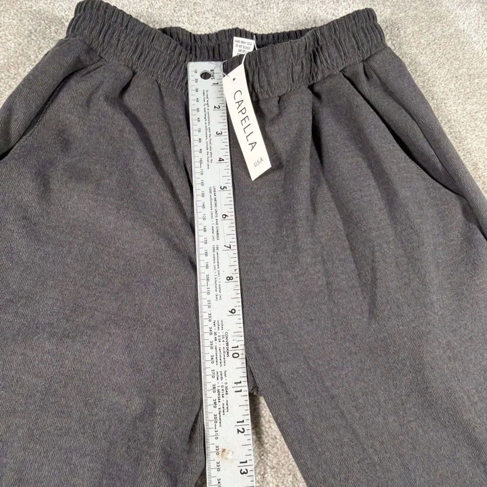 Capella Womens‎ Jogger Sweatpants Small Gray Workout Gym Athleisure Comfort NEW